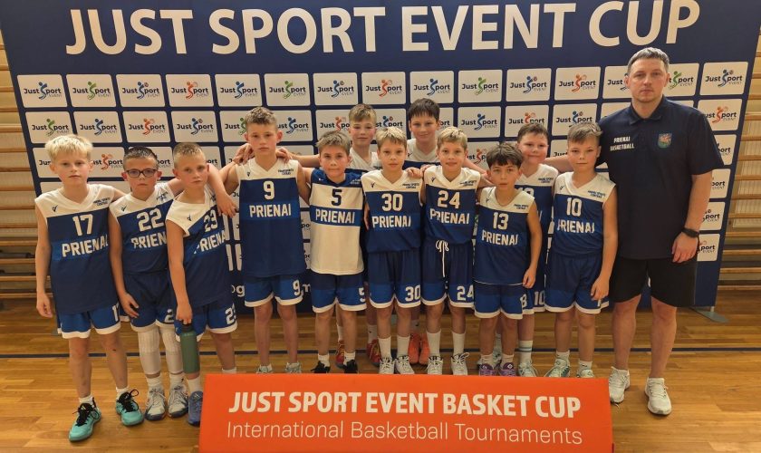Turnyre ,, Just sport event cup ” iškovoti sidabro medaliai